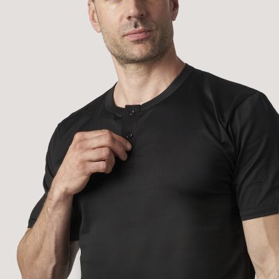 593-261 Maglia uomo manica corta serafino